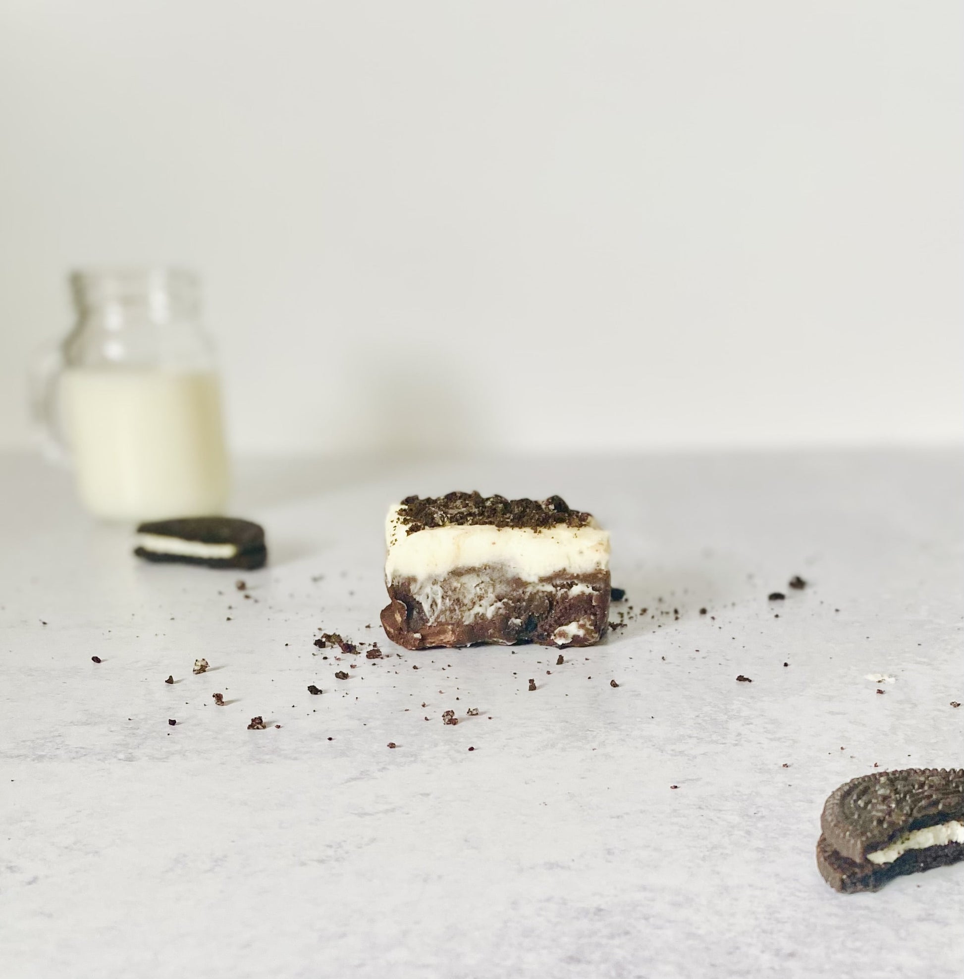 cookies and cream brownie
