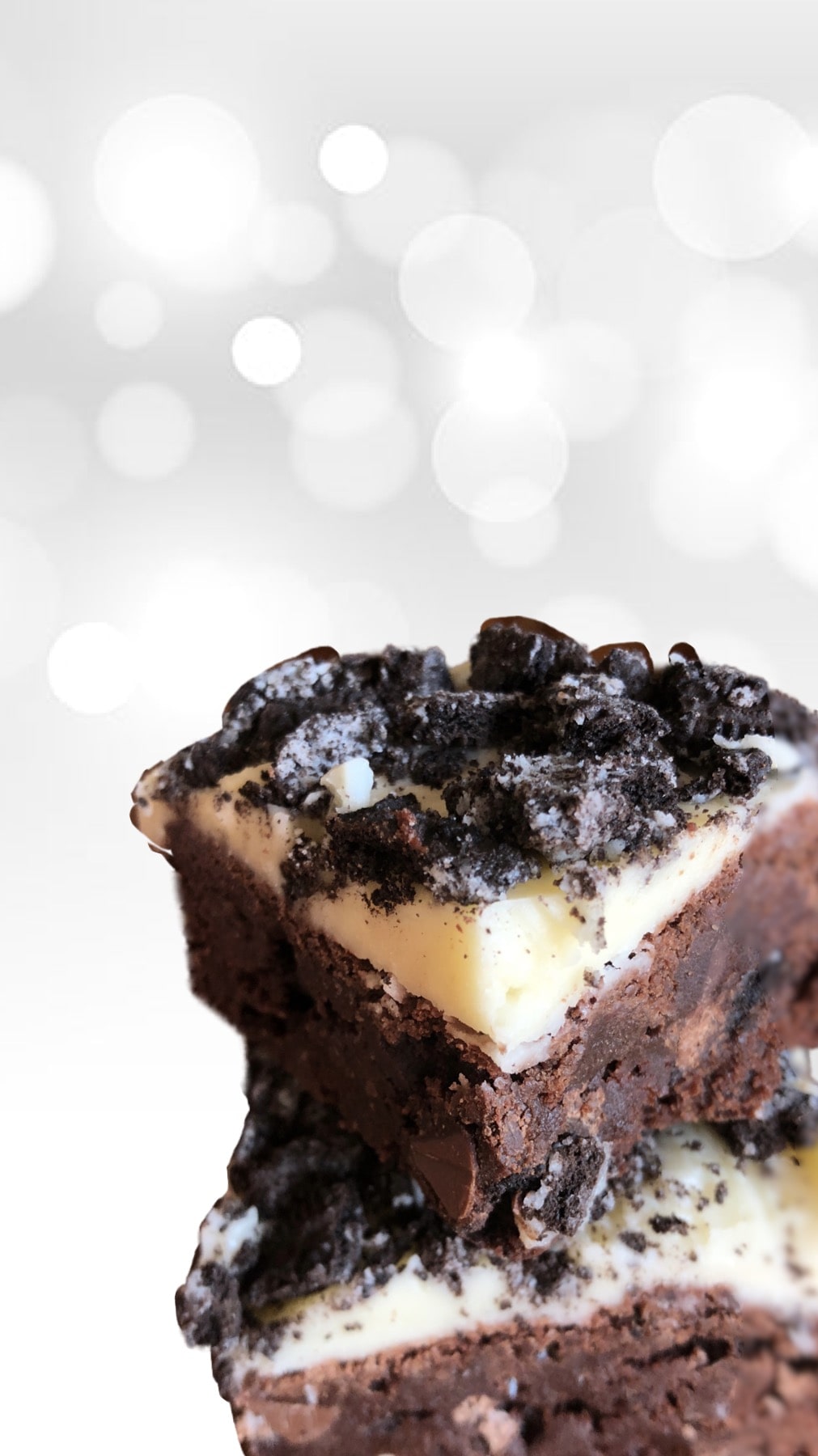 cookies and cream brownie