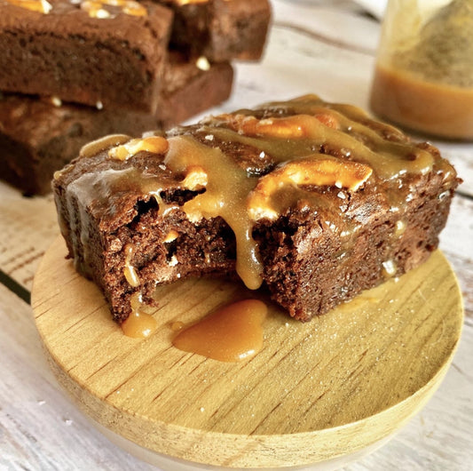 salty chocolate brownie