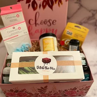 Custom gift basket for mothers Ditch The Mix Columbus, Ohio