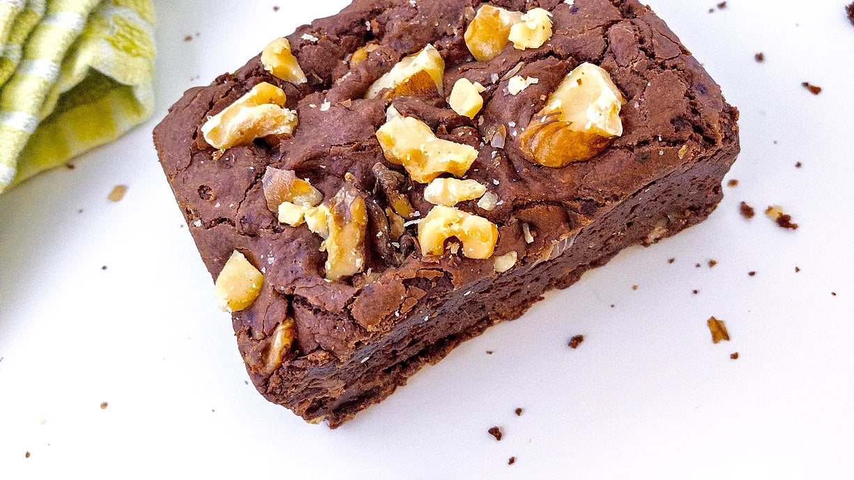Wall(nut) Flour brownie ready to eat walnut brownie Ditch The Mix Columbus Ohio
