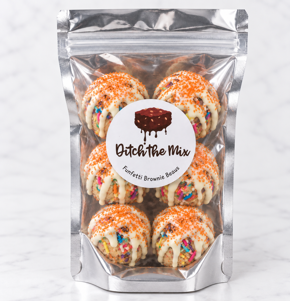 funfetti cake pop brownie truffle treat bag Columbus, OH