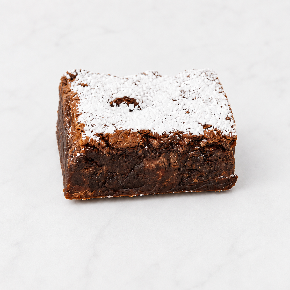 original fudge brownie with powdered sugar Ditch the Mix Columbus, OH
