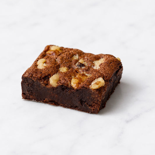 walnut brownie with sea salt Ditch the Mix Columbus, OH