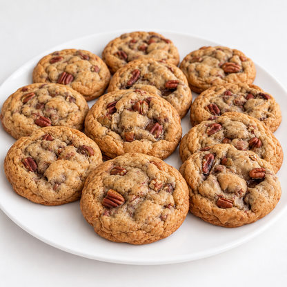 pumpkin spiced cookies with pecans Ditch the Mix Columbus, OH