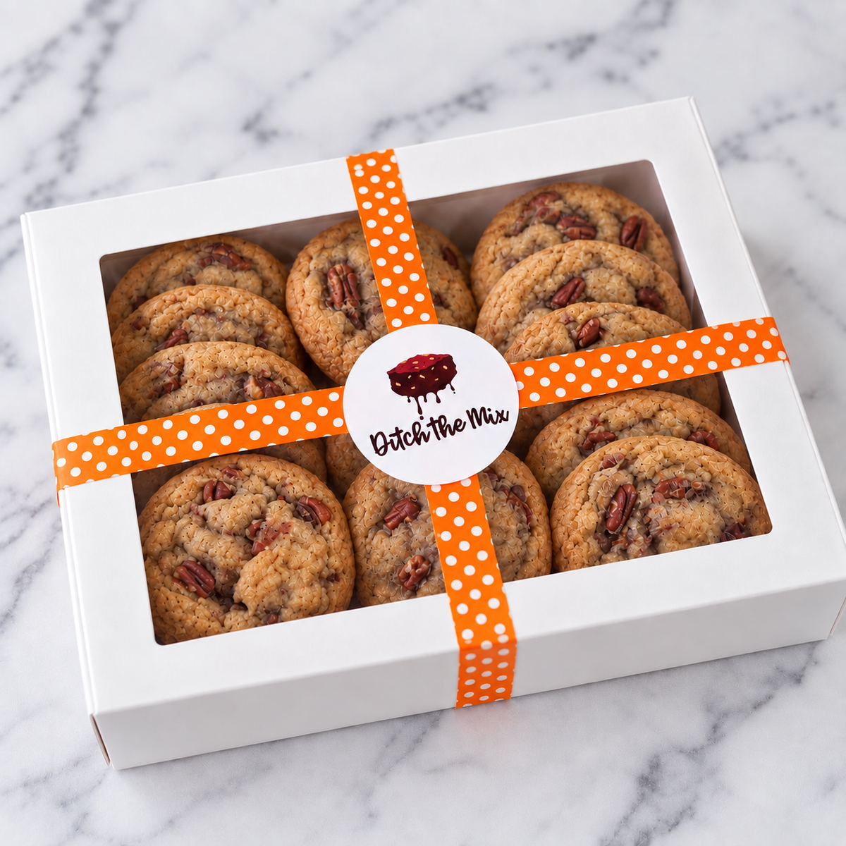 box of butter pecan cookie with pumpkin spice for fall Columbus, OH
