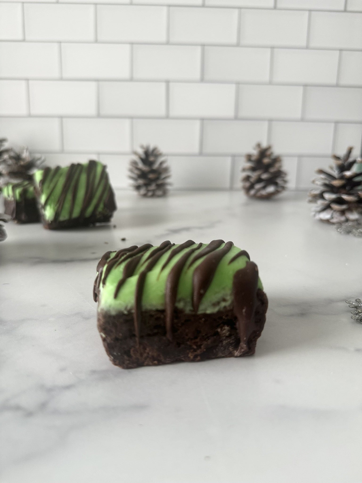 mint chocolate brownie