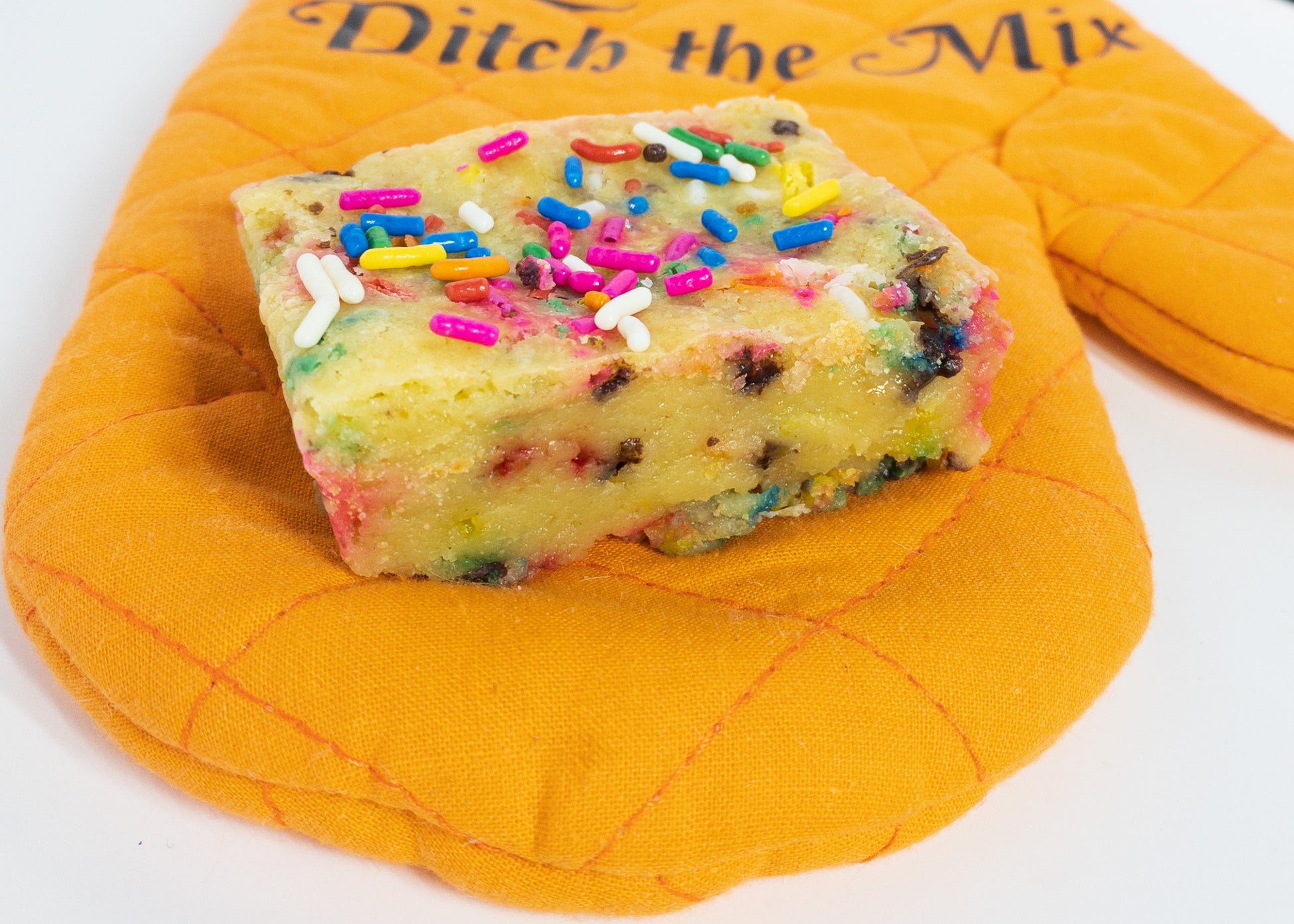 Party Animal brownie- funfetti cake brownie